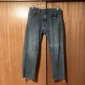 Levi’s 505, cut off
